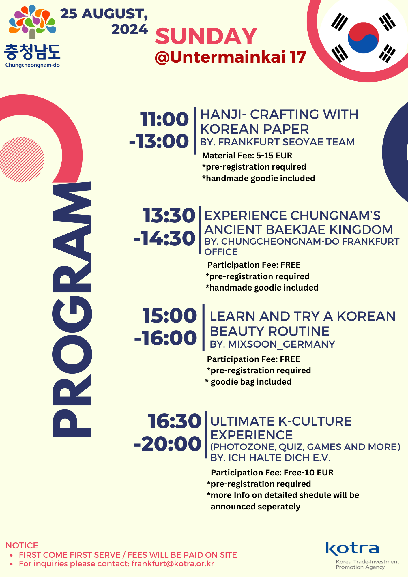 Programm Museumsuferfest